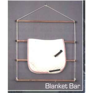  Wooden Blanket Bar   Made in the USA
