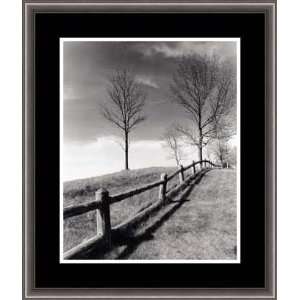 Fences and Trees, Empire, Michigan by Monte Nagler   Framed Artwork 