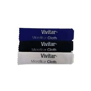  Vivitar 3 Pack Microfiber Cleaning Cloth
