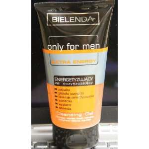    Bielenda Only For Men Extra Energy Cleansing Gel 5.3 oz Beauty