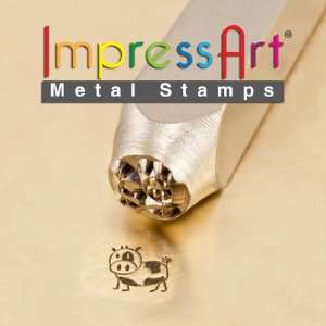  ImpressArt  6mm, Moo Design Stamp