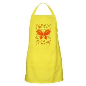  Apron Lemon Pretty Butterflies And Flowers Everything 