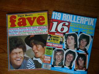 1970s teen magazine lot 16 FAVE Travolta Donny more  