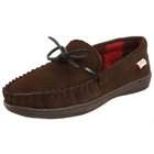   Slippers International 7161PF Mens Trailer Moccasin,Rootbeer,9 W US