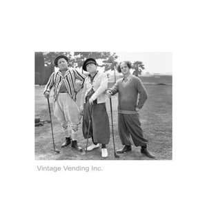Three Stooges Golf Print
