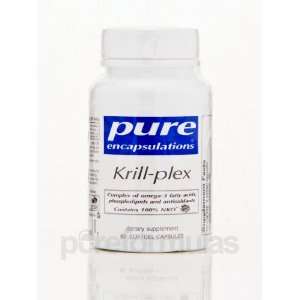  Pure Encapsulations Krill plex 60 Softgel Capsules Health 