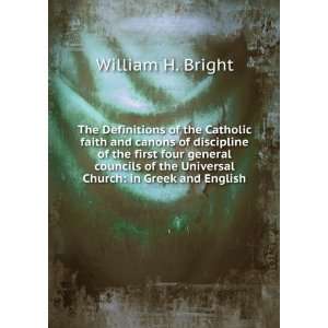  The Definitions of the Catholic faith and canons of discipline 