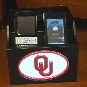 Oklahoma Sooners OU NCAA Charging Station  Sports 