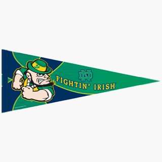  Notre Dame Fighting Irish Tough Leprechaun Premium Pennant 