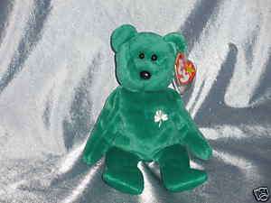 1997 Ty Beanie Baby Erin The Bear Born March 17, 1997  