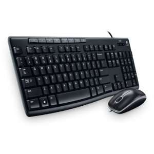  Logitech MK200 USB Wired Desktop Keyboard & Mouse by 