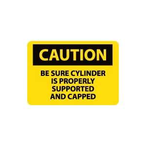 OSHA CAUTION Be Sure Cylinder Is Properly Supported And 