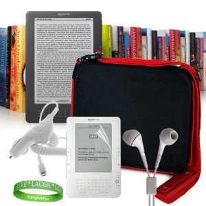  , 2nd Generation ) Accessories Kit **Graphite ? Red** Kindle DX 