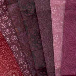  Fat Quarter Packs Mulberry Wine Fabric By The Each Arts 