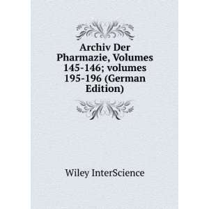    146;Â volumes 195 196 (German Edition) Wiley InterScience Books