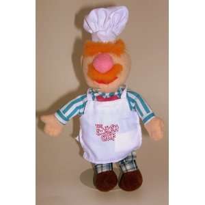 Retired Sesame Street Muppets 8 Inch Swedish Chef Plush Bean Bag Doll 