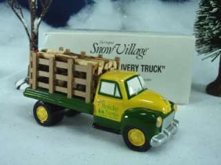 Dept 56 Snow Village Firewood Delivery Truck #54864 (251)  