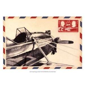 Small Vintage Air Mail I Poster by Ethan Harper (13.00 x 9.50)