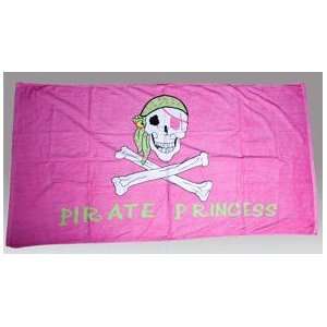  Jolly Roger Pirate Princess Pink Beach Towel Everything 