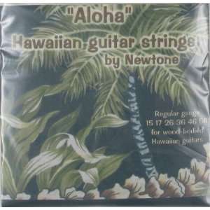  Newtone Hawaiian Guitar Phosphor Bronze Slack Key, .015 