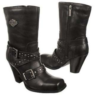 Womens Harley Davidson Obsession Black Shoes 