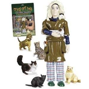  Crazy Cat Lady Action Figure Doll Toys & Games
