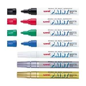  Uni Paint Marker Medium Tips Arts, Crafts & Sewing