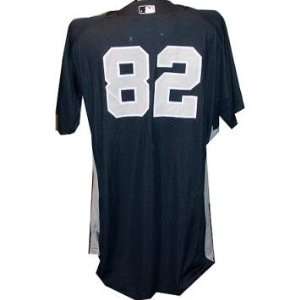   Spring Training Game Used Road Navy Jersey (Silver Logo) (50) Sports