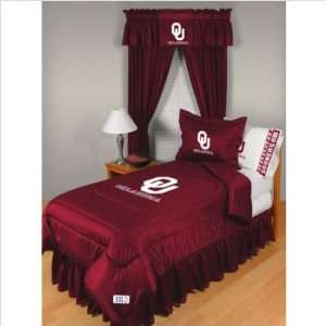  Bundle 56 University of Oklahoma Comforter   Full/Queen 