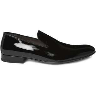 Yves Saint Laurent Smoking Patent Leather Loafers  MR PORTER