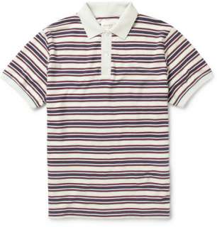   Polos  Short sleeve polos  Striped Cotton Piqué Polo Shirt