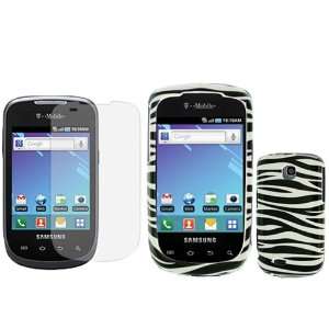  iNcido Brand Samsung Dart T499 Combo Black/White Zebra 