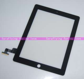 New Glass LCD Touch Screen Digitizer Replacement For ipad 2 2nd +Free 