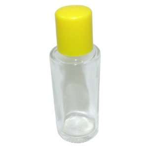 PKG (10) 1/2 OZ Clear Glass Bottle. 2 11/16 Tall x 1 Dia with a 5/16 