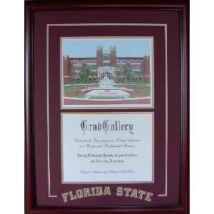  Florida State University Diploma Frame