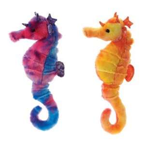  13 2 Assorted Tie Dye Color Seahorse Case Pack 24 Toys 