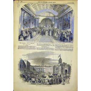  Royal Visit Ireland Bank Dublin Castle Kingstown 1849 