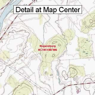   Map   Hogansburg, New York (Folded/Waterproof)