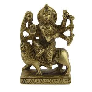  Hindu Goddess Durga Religious Brass Figurines