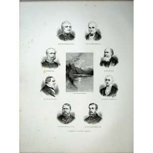 1886 Governors Australia Valley Lake Mount Gambier Men  
