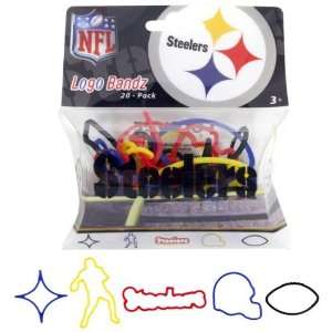  Pittsburgh Steelers   Icons Logo Bandz Toys & Games
