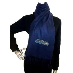  Seattle Seahawks Light Cashmere Scarf with Crystal Team 