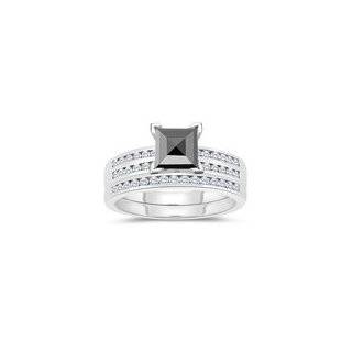   Diamond Matching Ring Set in 14K White Gold 10.0 Jewelry 