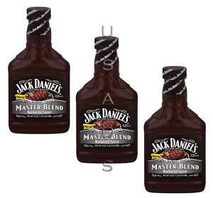 Jack Daniels  Masterblend  BBQ Sauce 3x539g aus USA  