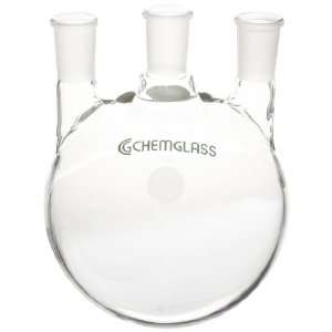   Wall 3 Neck Bottom Boiling Flask with 24/40 Standard Taper Outer Joint