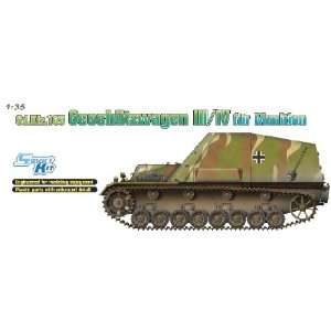 com DRAGON MODELS   1/35 SdKfz 165 Geschutzwagen III/IV Munition Tank 