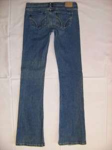 HOLLISTER CALI FLARE Stretch Jeans Size 5 Long Juniors  
