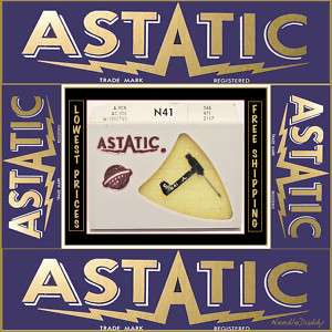 RECORD PLAYER NEEDLE Astatic 15D Astatic N41 159 SS73  