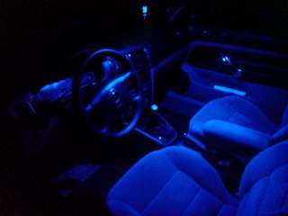 LED Innenraumbeleuchtung VW Golf 4 IV R32 GTI   Blau  