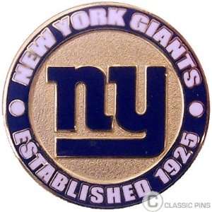  New York Giants Circle Pin